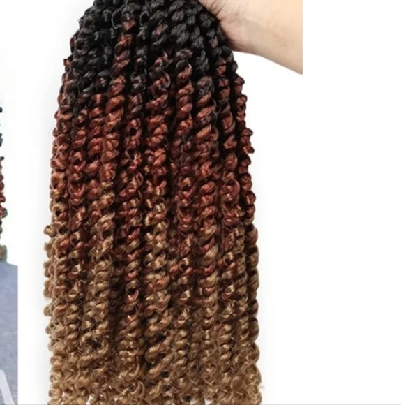 Chrochet Passion Hair Twist 12" Waterwave Multicolor - Picture 2 of 4